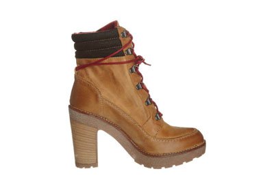 Botines de cuero marrón con suela de goma de Bjrn Borg
